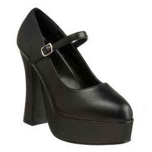 Dolly 50 chunky heel shoes by Pleaser USA