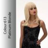 Katia Economy Wig in 613 Platinum Blonde.