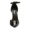 Domina 402 by Pleaser USA six inch stiletto heel with a single strap.