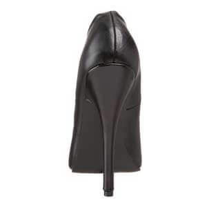 Domina 420 six inch stiletto heel closed court shoe by Pleaser