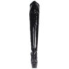 Kiss 3000 six inch stiletto heel thigh boot by Pleaser USA