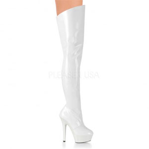 Kiss 3010 thigh boot on white