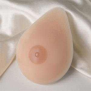 TF 102 Natural Look Silicone Oval Breast Forms