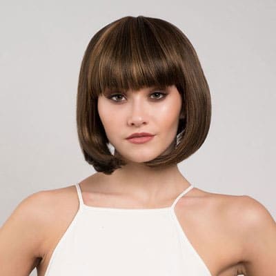 inverted bob wig