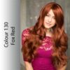 Ella in fox red - long length synthetic wig.