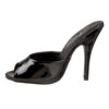 Seduce 101 mule by Pleaser USA in Black patent