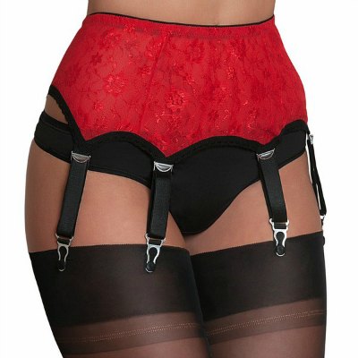 6 drop suspender belt