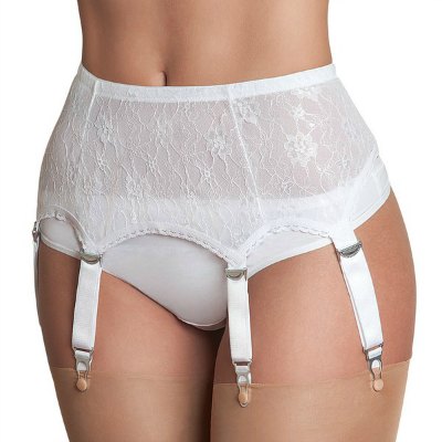 6 drop suspender belt