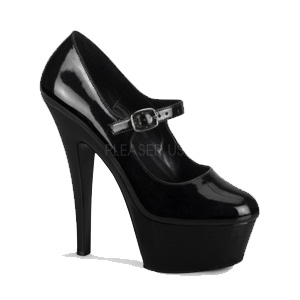 Kiss 280 Six inch stiletto heeled mary Jane Shoe