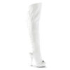 Delight 3019 white faux leather
