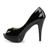 Pleaser Chloe-01 black patent