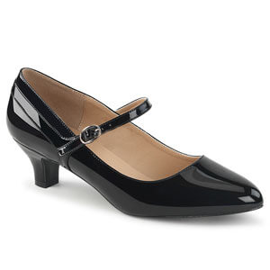 black patent court shoes low heel
