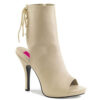 Eve 102 Ankle Boot cream faux leather