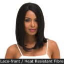 Dee lace-front heat resistant wig