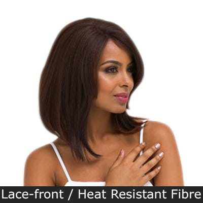 Pam lace front heat resistant wig