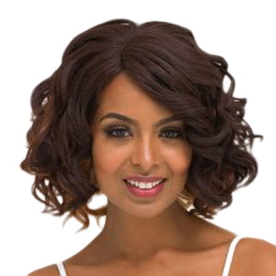 Krista lace fronted wig heat resistant fibres