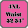 4X - 52/54" Waist