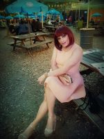 Sophie Summers Translife Limited wearing a Bob style wigs UK creation