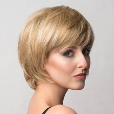 Short layer pixie style wig