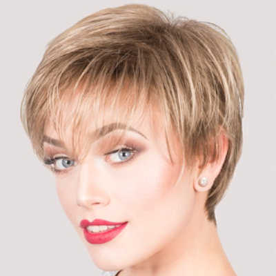 Drew Monofilament crown wig