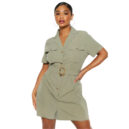 Utility Belted Playsuit
