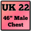 UK 22 (Male 46" Chest)