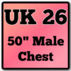 UK 26 (Male 50" Chest)