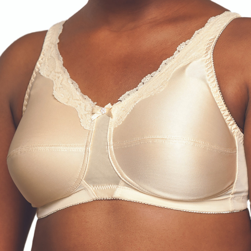 Lace Accent Soft Cup Mastectomy Pocket Bra 680