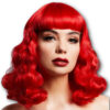 Bettie retro wig red
