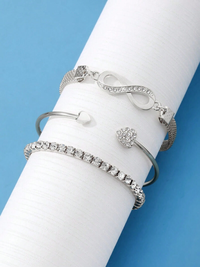 Rhinestone Decor Bracelet