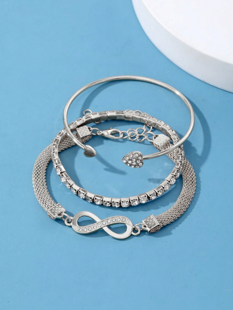 Rhinestone Decor Bracelet