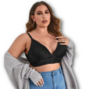Lace Front-Close Wireless Bralet