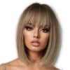 Krista Full fringe synthetic wig