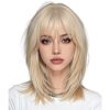Full fringe synthetic Wig