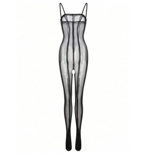 Stripped bodystocking