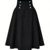 Black Skirt long