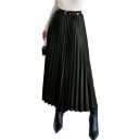 Black Pleated skirt