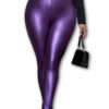 PU Purple leggings