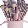 30 piece pink brush set