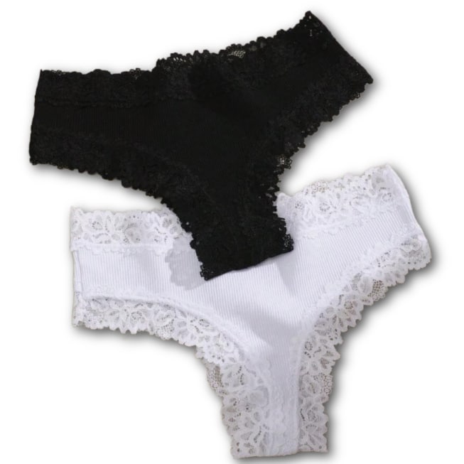 Two piece ladies underwear set