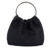 draw bag Rhinestone Mini Bucket Bag