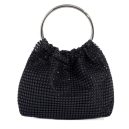Rhinestone Mini Bucket Bag