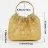 Golden Glitter handbag