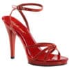 Pleaser 436 Red Patent