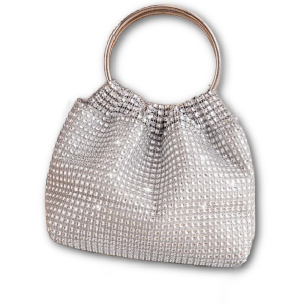 Silver Glitter Bag