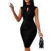 ruched waist midi dress