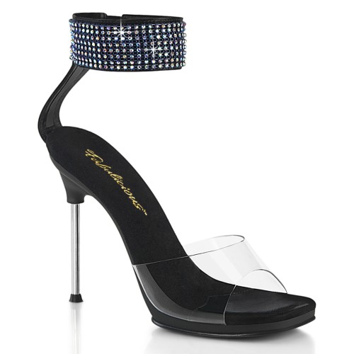 Crossdresser Heels UK – Vegan Sparkle Pleaser Chic40 (Up to UK8)