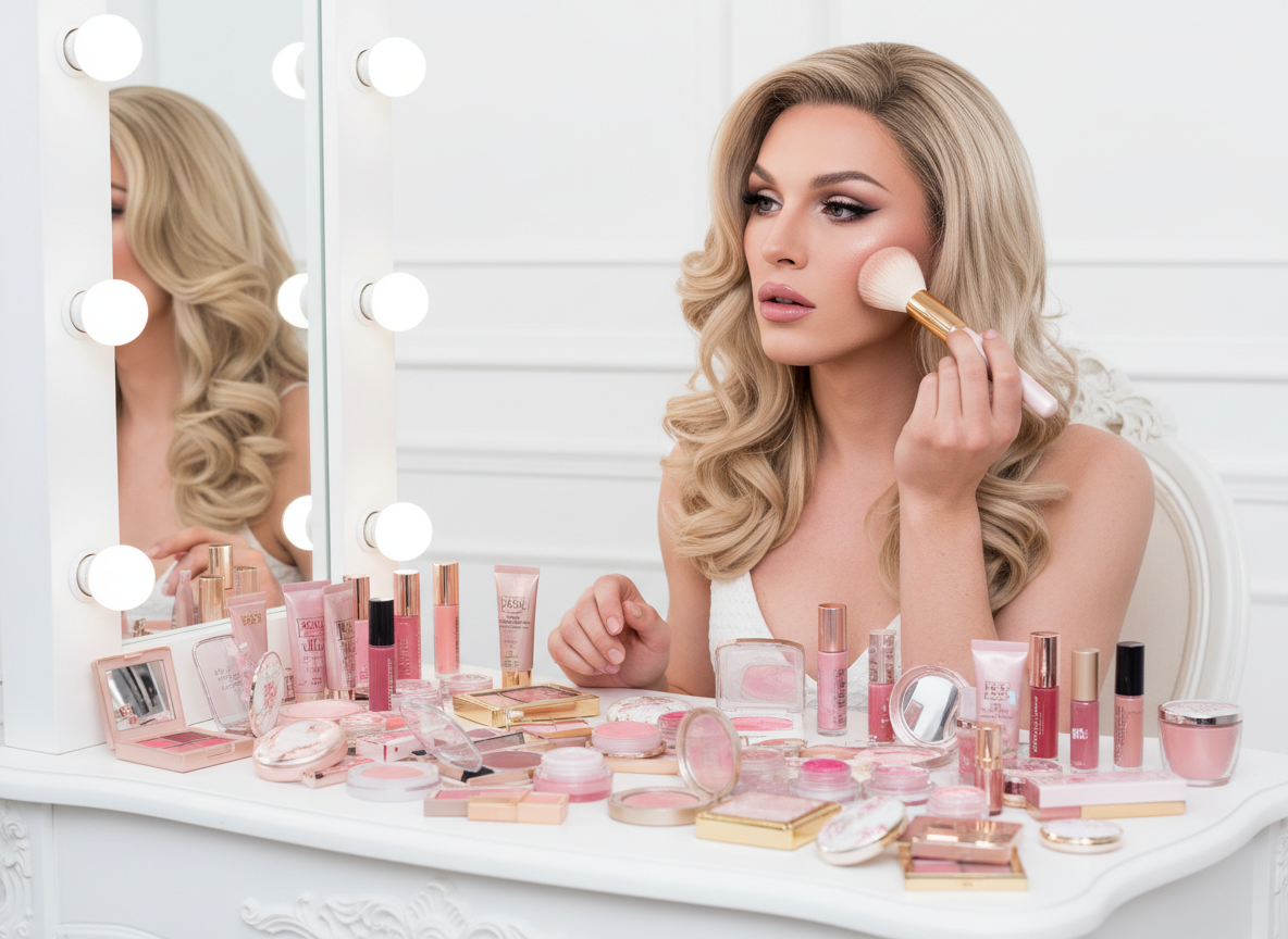 Blusher and Highl;ighter