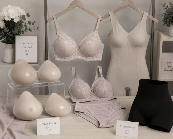 Breast forms and lingerie/shapewear can make all the diffewrnce to your physical appearance providing the more female shape.