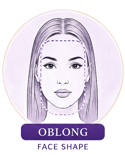 oblong face shape for wigs
